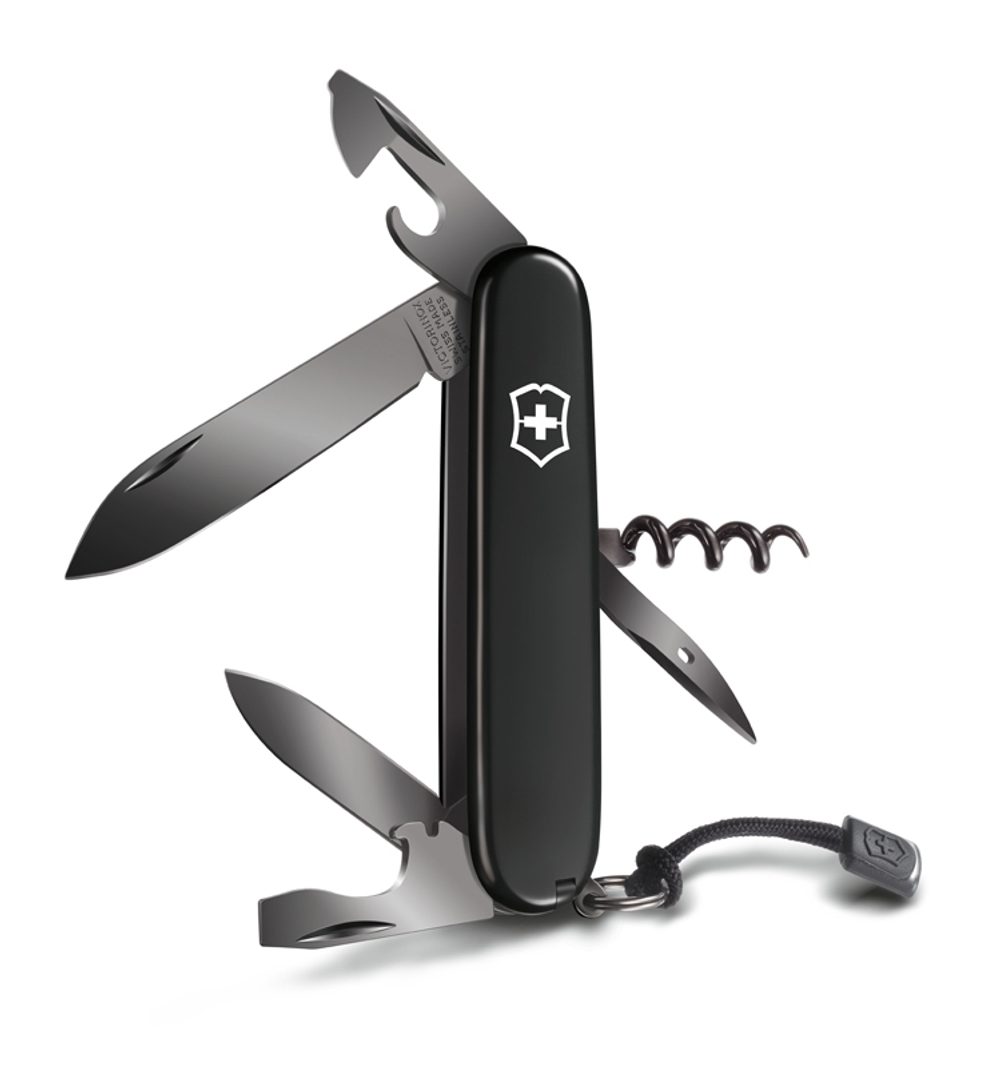 Нож перочинный 91 мм Spartan Onyx Black VICTORINOX 1.3603.31P