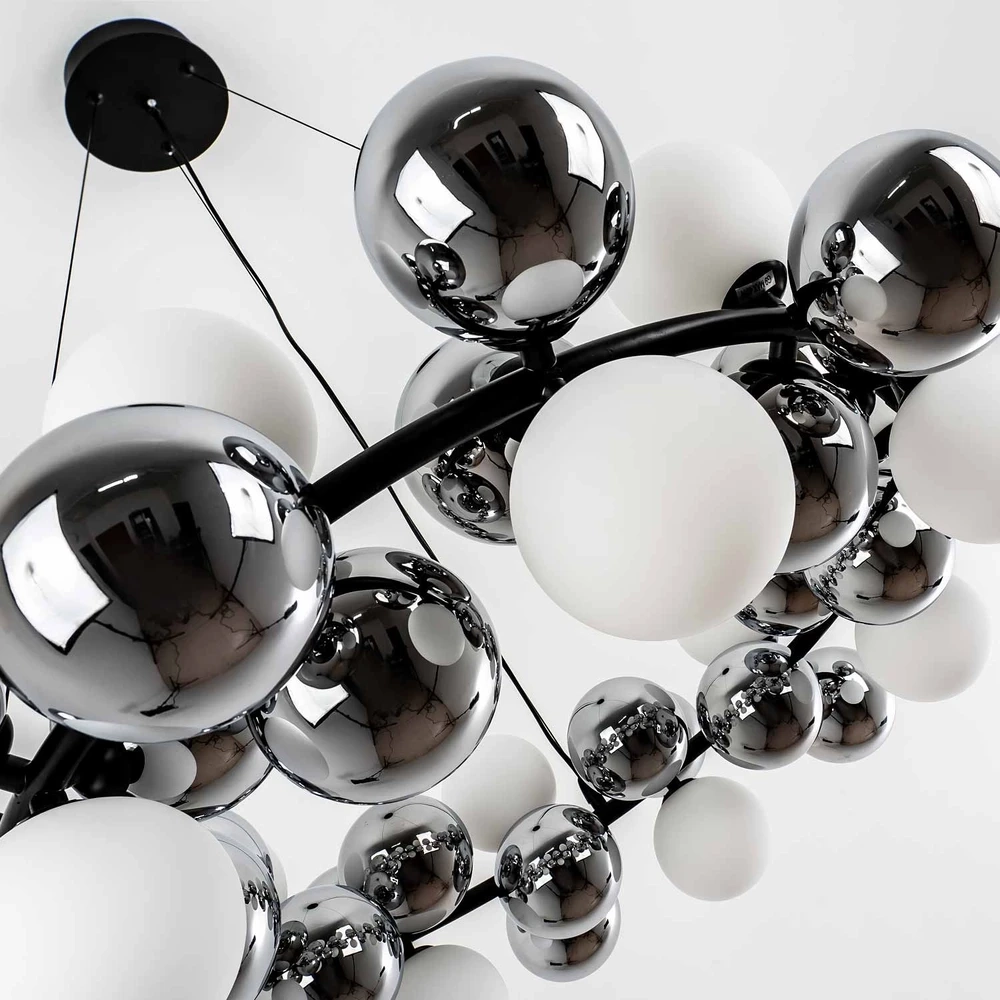 Подвесная люстра Modestyle MS.8055.14 BK