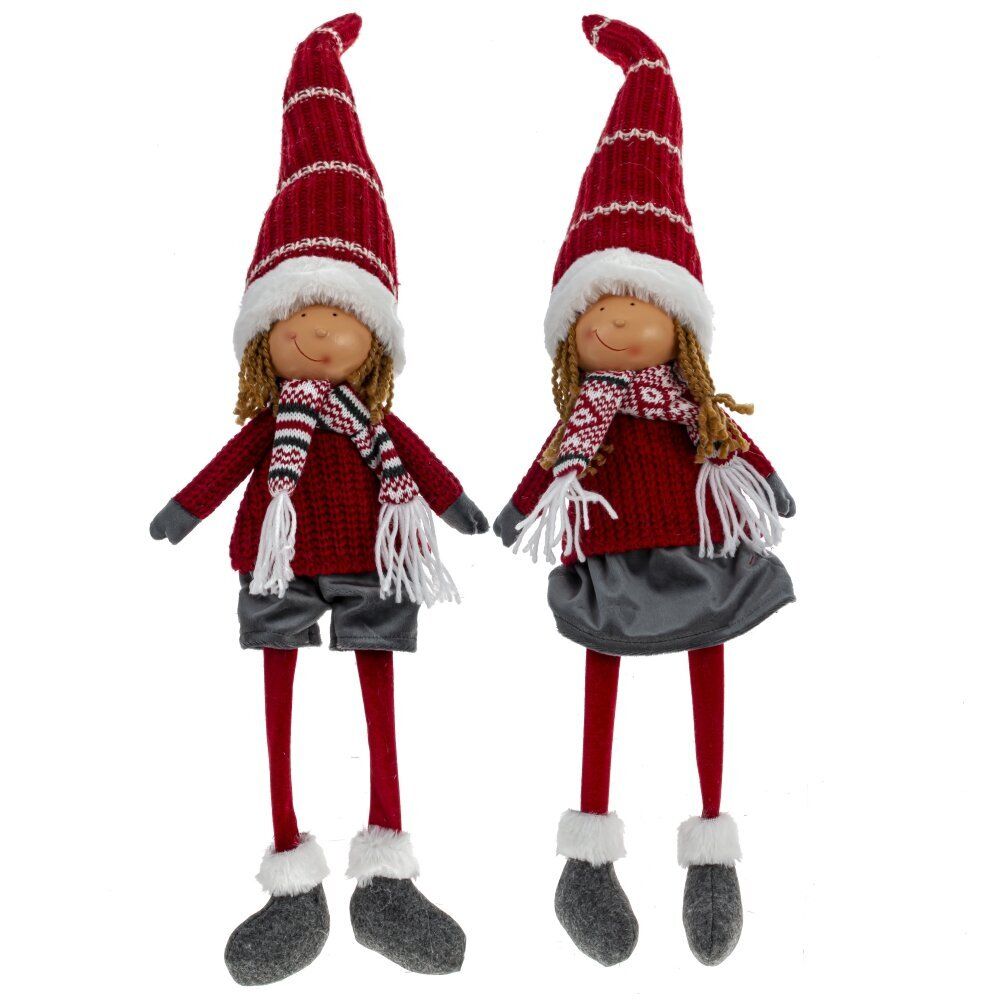 GAEM Игрушка набивная "Мальчик, Девочка", L16 W11 H66/45 см, 2в.