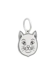 Подвеска Кот из серебра