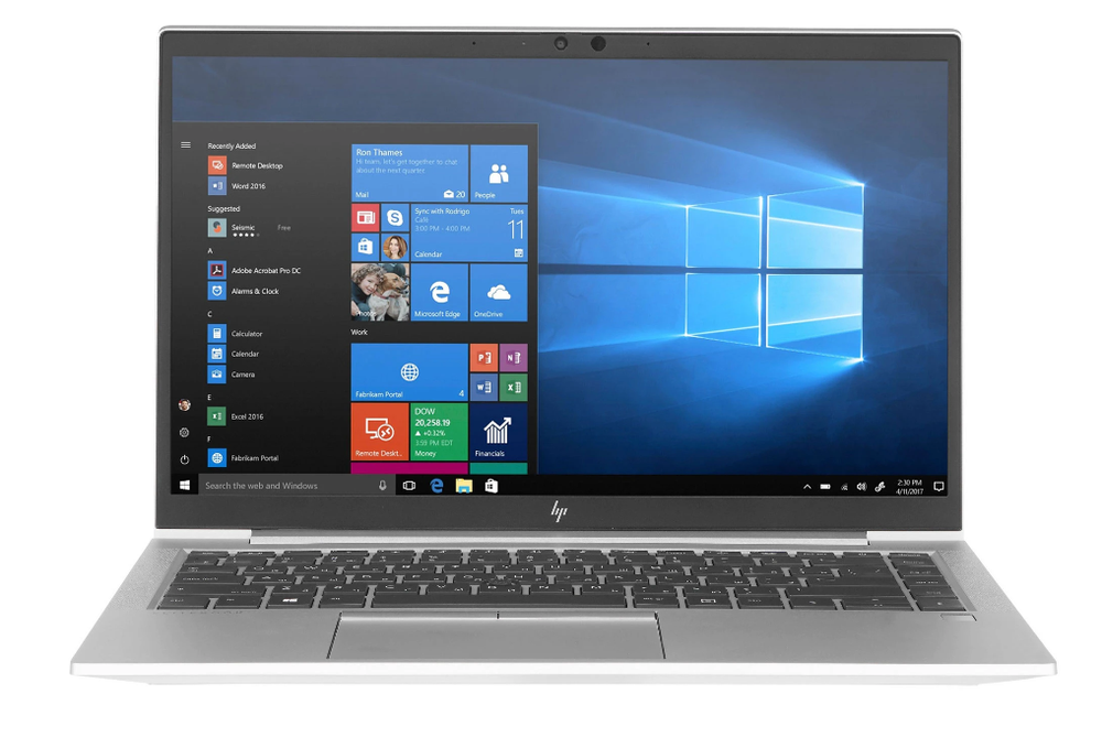 14` Ноутбук HP EliteBook 840 G7 (1920x1080, Intel Core i7-10510U, RAM 16ГБ, SSD 512ГБ, Intel UHD Graphics 620, Windows 11 Pro)