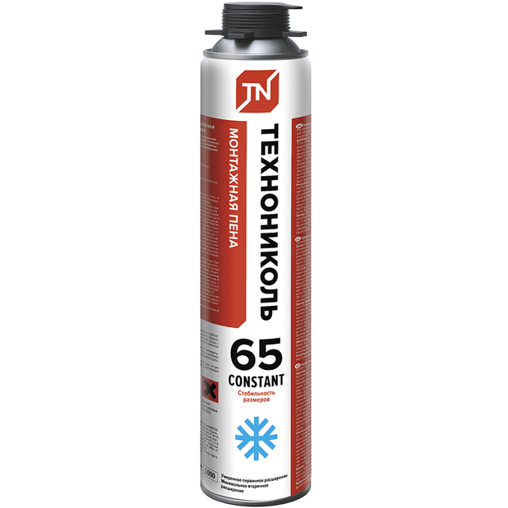 Пена монтажная Технониколь 65 CONSTANT зимняя 1000 мл