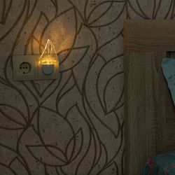 DTL-315 Кораблик-White Светильник-ночник. Без выключателя. Белый. ТМ Uniel