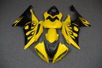 Комплект пластика для мотоцикла Yamaha YZF-R6 08-15 Черно-Желтый