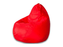 Кресло мешок груша L Оксфорд красное