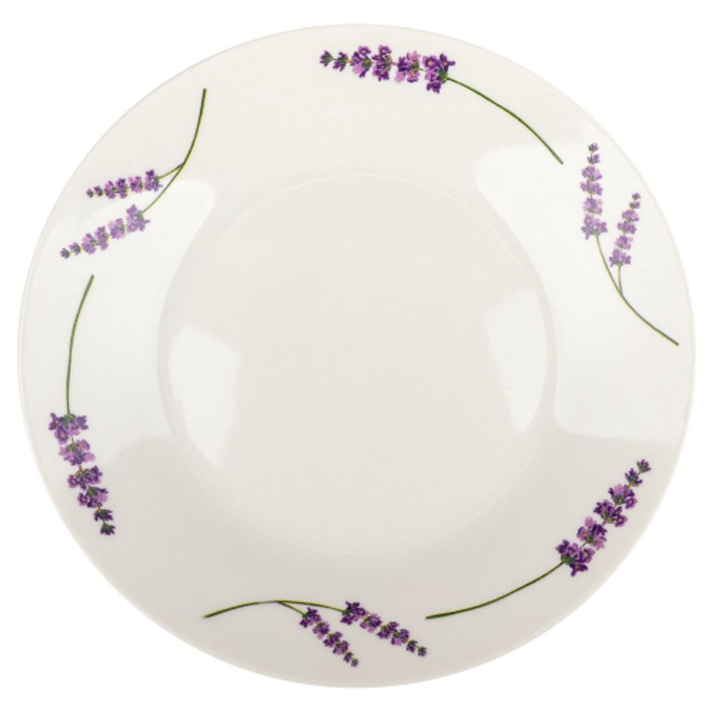 Тарелка White Fox LT304 набор десертная Mix.Flowers фарфор 19 см 6 шт | White Fox