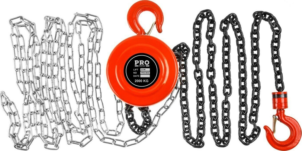 Таль ручная цепная 2т, 2,5м PRO STARTUL (PRO-9032)