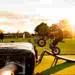 Надувная подушка «LandAir» для приземления и трюков, 4,5×3,5×0,46 м