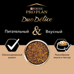 Purina Pro Plan Duo Delice Adult Small Сухой корм Про План Duo Delice сухой для собак мелких пород с говядиной, 700 г