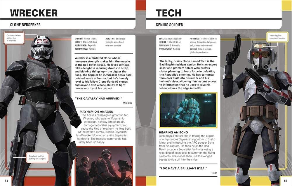 Star Wars The Clone Wars Character Encyclopedia: Join the battle! Hardcover