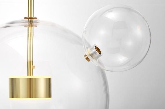 Подвесной светодиодный светильник Lumina Deco Neroni LDP 6016-3+1 GD