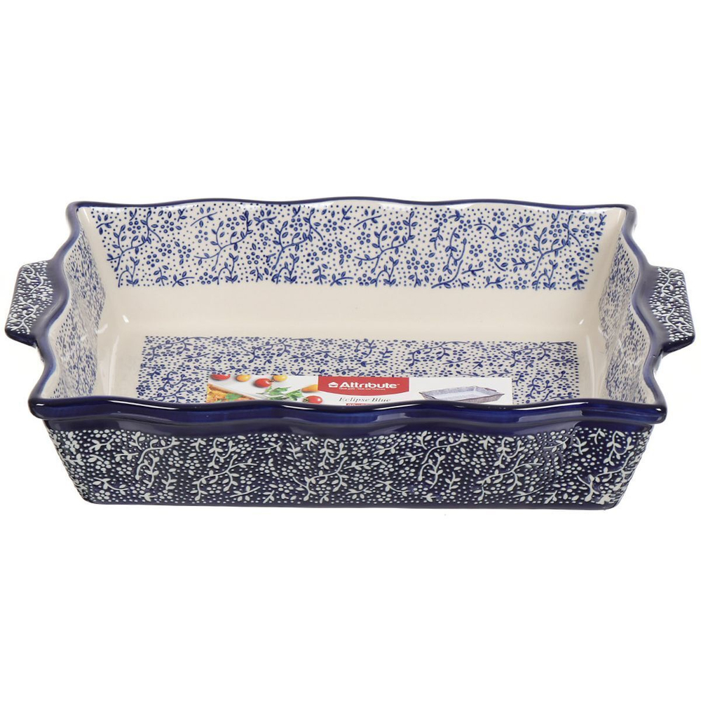 Форма для выпечки керам, 20х30 см, прямоуг, син, Atribute, Eclipse blue, ABK102-SRT-B