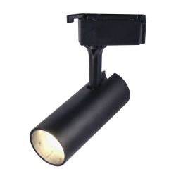 Трековый светильник однофазный ЭРА TR5-10 COB BK светодиодный 10Вт 4000К 700Лм черный