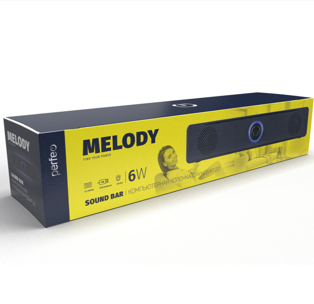Колонка-саундбар 2.0 Perfeo MELODY