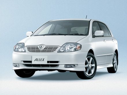 COROLLA ALLEX (I) [Кузов: ZZE 121] правый руль (01.2001-10.2006)