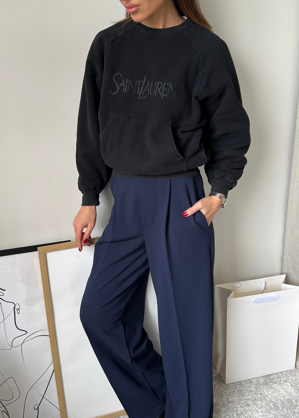 Толстовка Saint Laurent, S/M