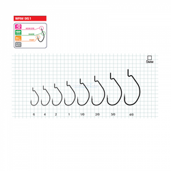 Крючок Hayabusa офсет WRM95