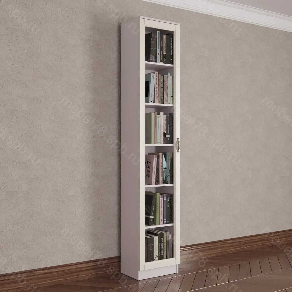 Шкаф книжный 1/1 (мадес)