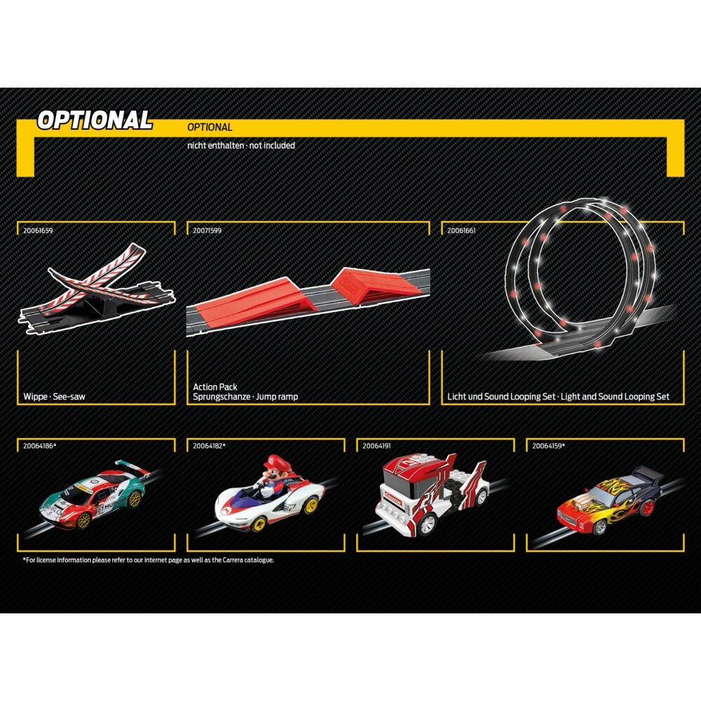 Carrera GO!!! - Автотрек 5,3 м Chase'n Race + 2 машинки 62577 / артикул   62577  / GTIN 4007486625778