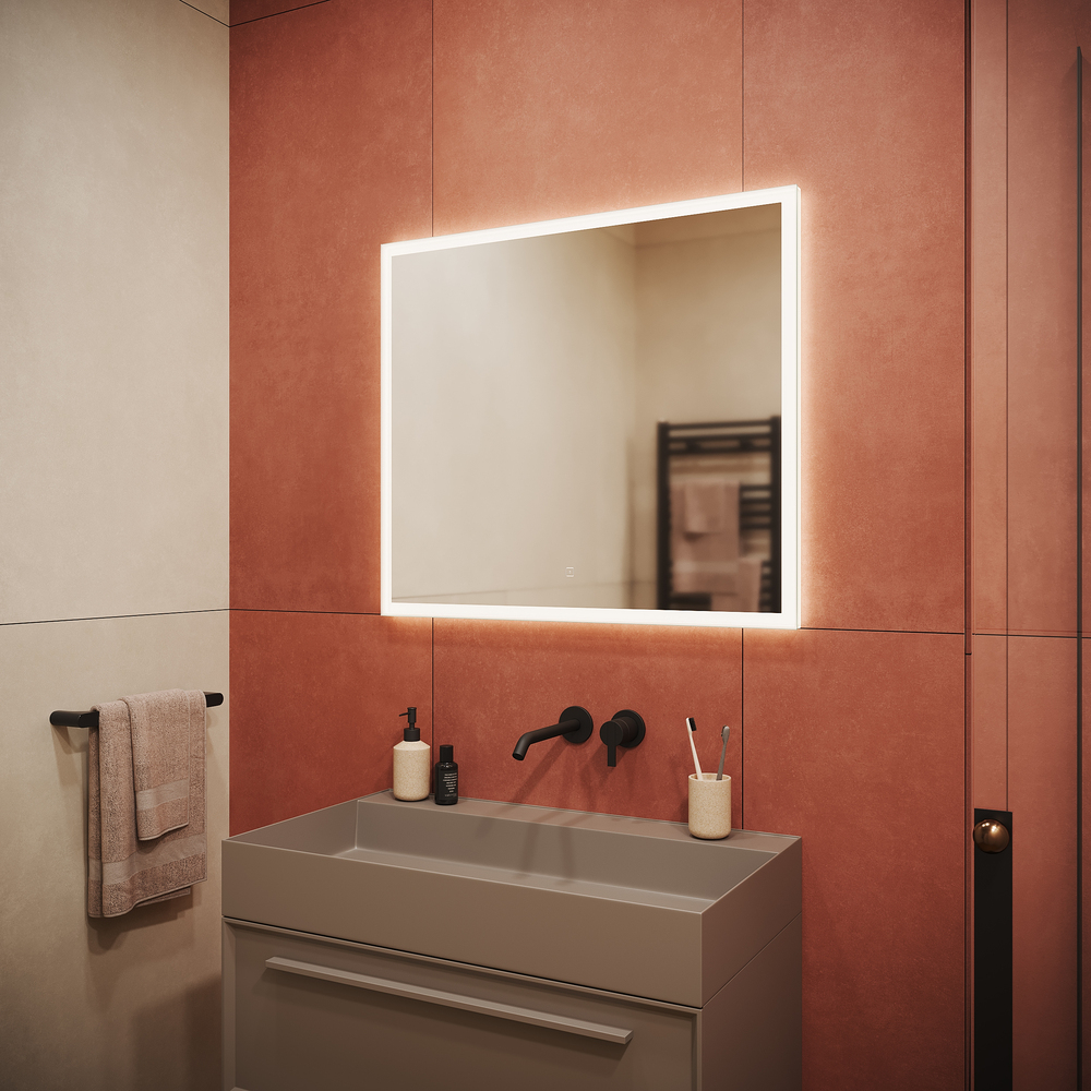 Зеркало с подсветкой Sancos Palace, 800х700