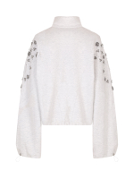 Костюм DROPS с юбкой, меланж