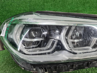 Битая Фара правая BMW X3 G01 (2017-2021) Adaptive LED