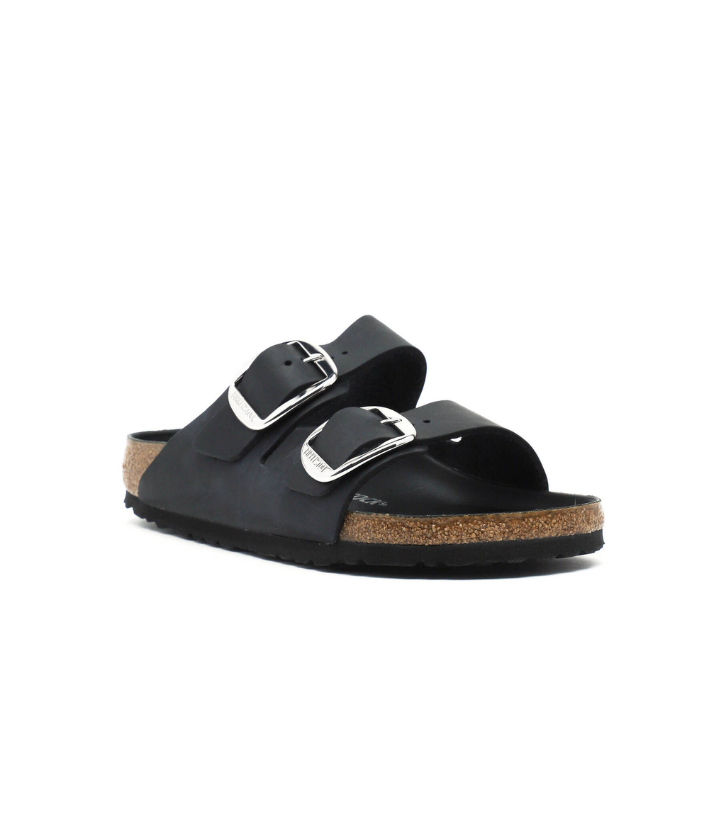 шлепанцы arizona big buckle Birkenstock - черный(1011075)