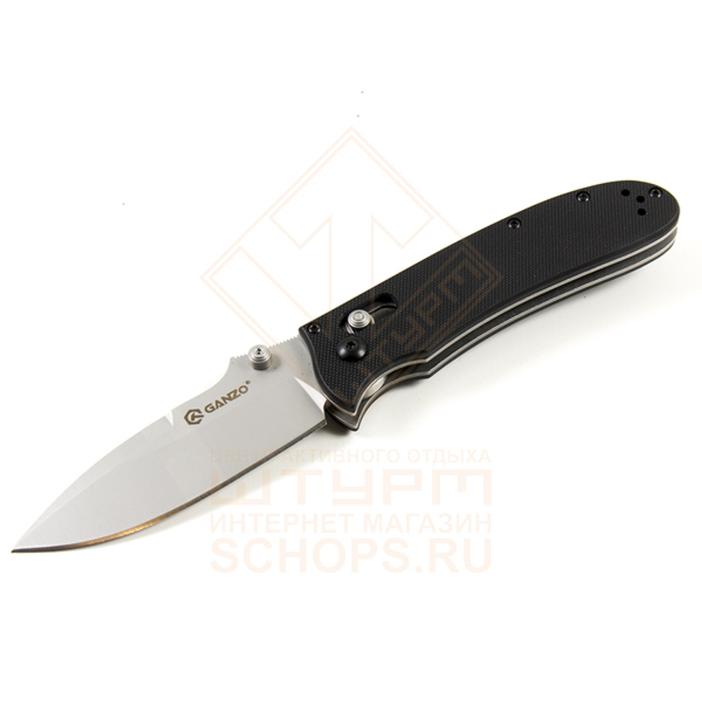 Нож складной Ganzo G704, Black