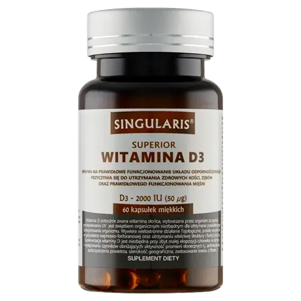Singularis Superior Vitamin D3 2000 - 60 капсул
