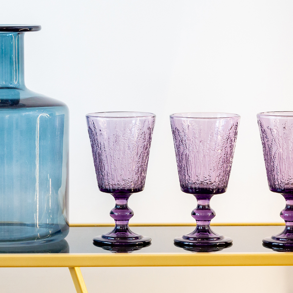 Набор бокалов 6шт 300мл Объект мечты Светский прием Лавендер аметист OM-21091713