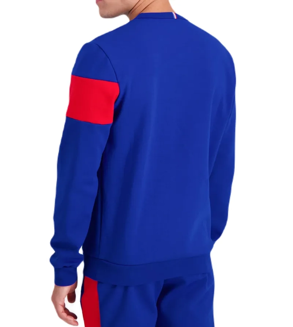 Куртка теннисная Le Coq Sportif TRI Crew Sweat N°1 SS23