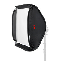 Софтбокс Falcon Eyes EB-060 60x60cm с переходником для накамерных вспышек