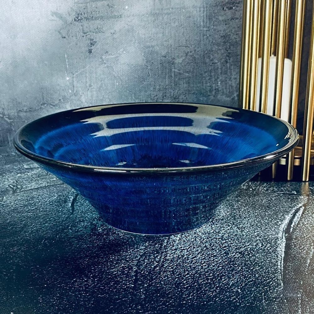 Lenardi 118-110 Салатник 25,5см AQUAMARINE в под.уп.(х6)Фарфор