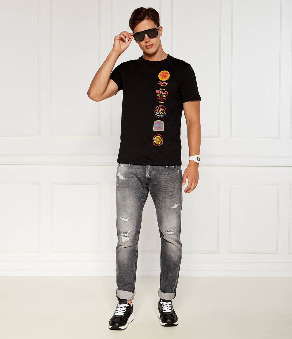 Футболка Replay - черный(M6875.000.2660)