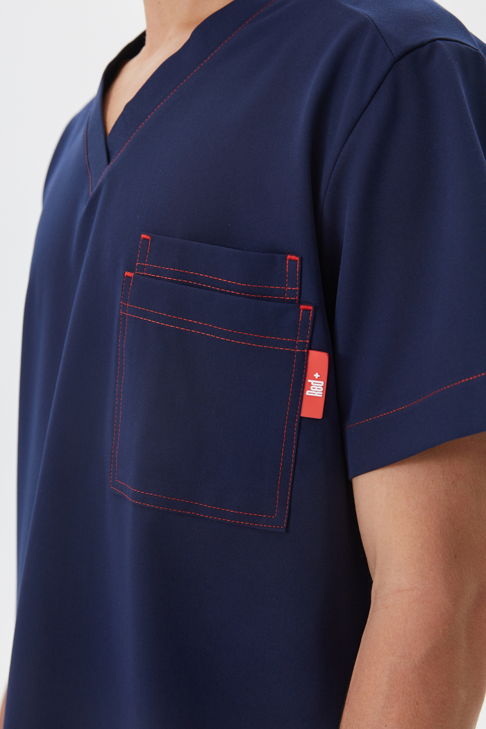 Топ медицинский мужской Гекай, нэви