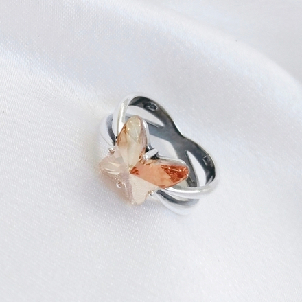 "Франтина" кольцо в серебряном покрытии из коллекции "Ах! Лето..." от Jenavi