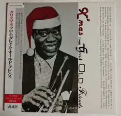 Винтажная виниловая пластинка LP Сборник X'Mas from Great Old Friends (Japan 1986))Louis Armstrong end other