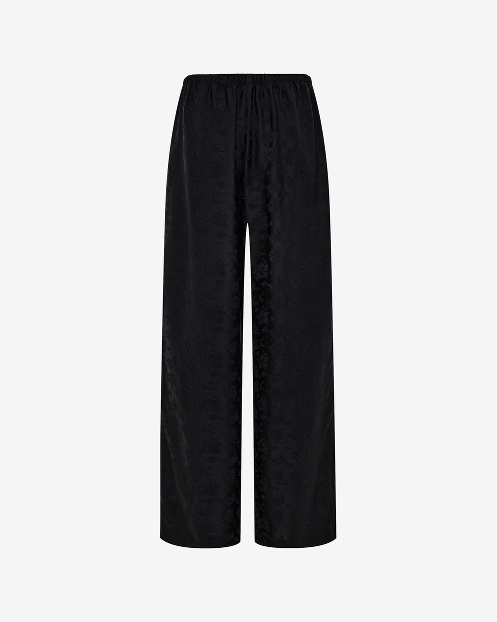 Брюки-палаццо из вискозы с цветочным узором