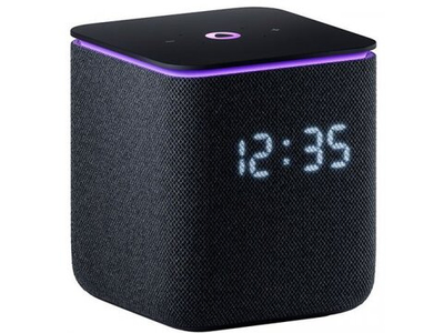 Умная колонка Яндекс Станция Миди, черный