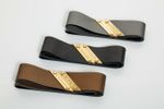 Balmain Hair Кожаная лента для волос Genuine Leather Headband Черный