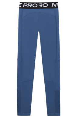 Брюки для девочки теннисные Nike Girls Pro Dri-Fit - mystic navy/black/white