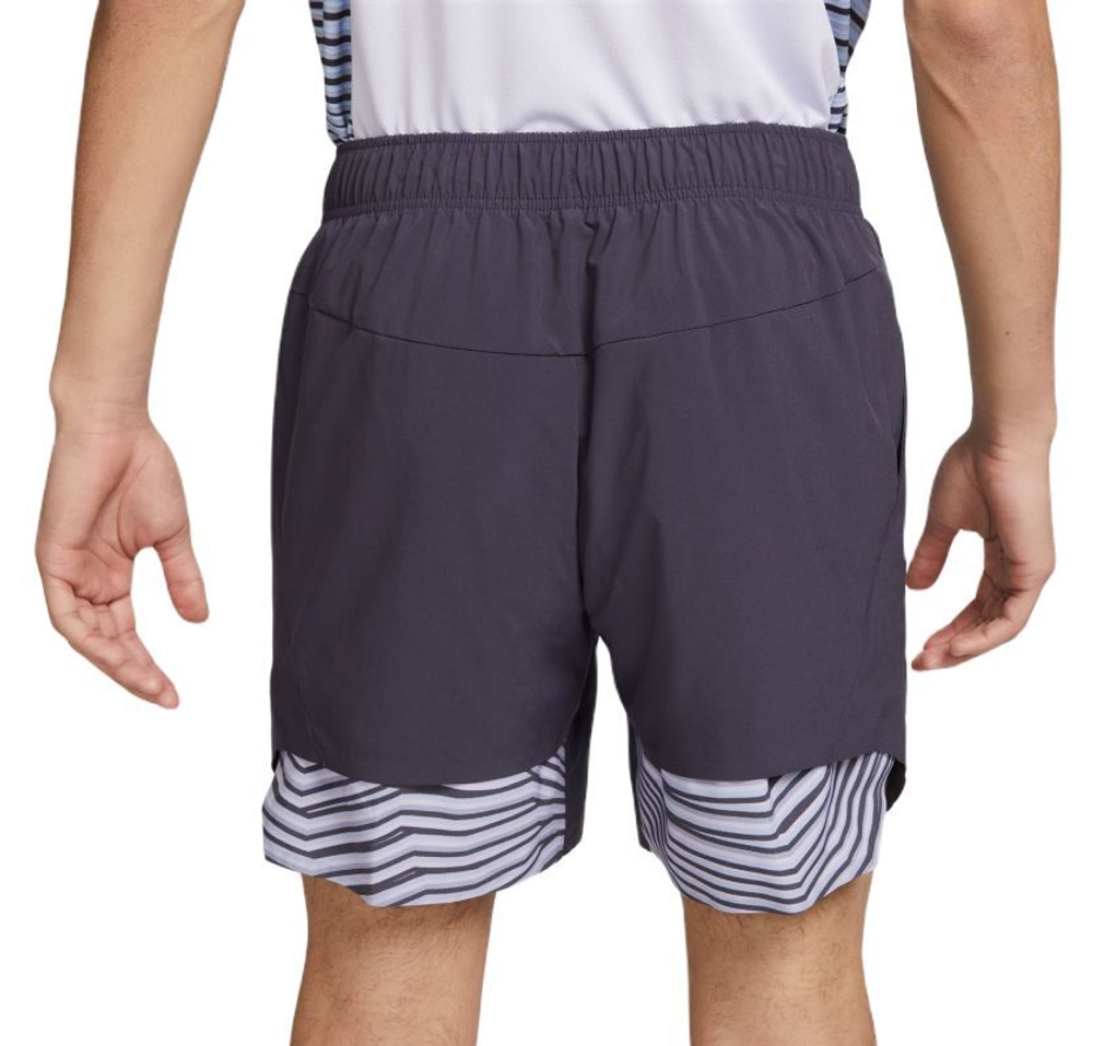 Мужские теннисные шорты Nike Dri-Fit Slam Tennis Shorts - Фиолетовый