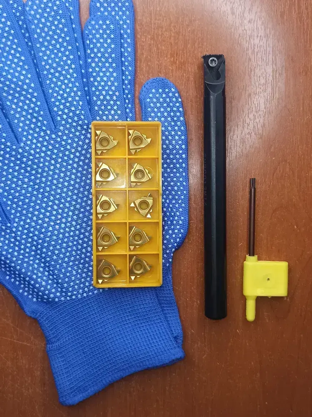 Резец для нарезания внутренней резьбы SNR0013N16 и 16IR 10шт