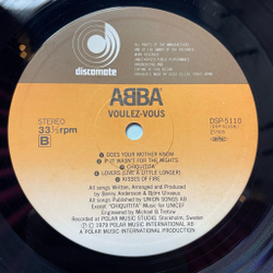 Винтажная виниловая пластинка LP ABBA Voulez Vous (Japan 1979) (Obi) Angeleyes