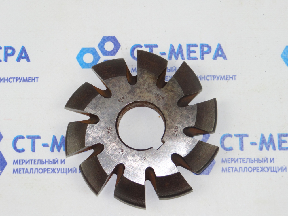 Фреза модульная М6 №6 (9ХС) z=12