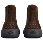 TOD"S Flatform Round Toe Ankle Boots