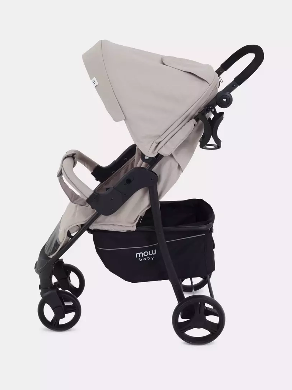 Коляска детская MOWBaby "CROSS" RA080 Silver