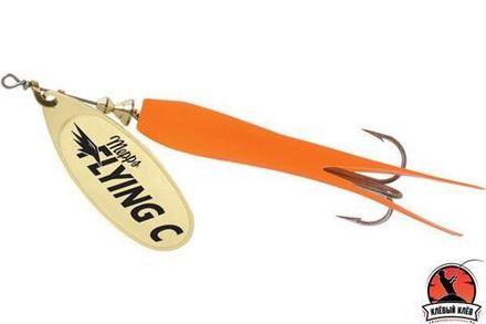 Блесна вращ. Mepps AGLIA FLYING C, 25g №3 Gold/Orange