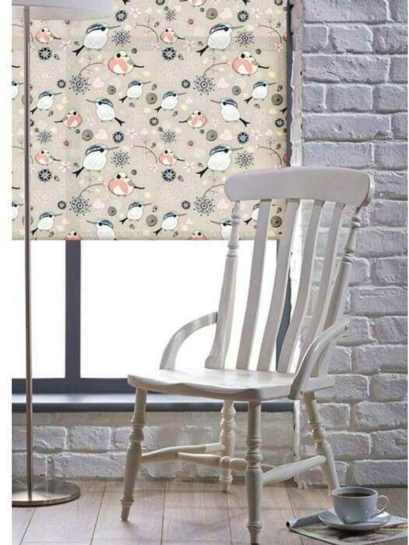 🕊Рулонные шторы ПТИЧКИ