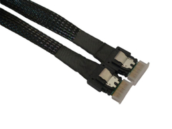 Кабель SLIMLINE SAS 4i SFF-8654 - SLIMLINE SAS 4i SFF-8654 1.0 м